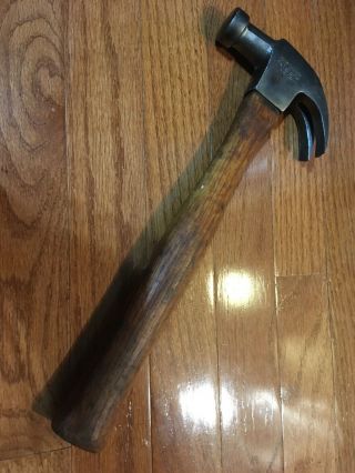 Vintage True Temper Falls City No.  116 16oz Claw Hammer Usa Tool