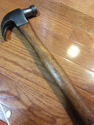 Vintage True Temper Falls City No.  116 16oz Claw Hammer USA Tool 2