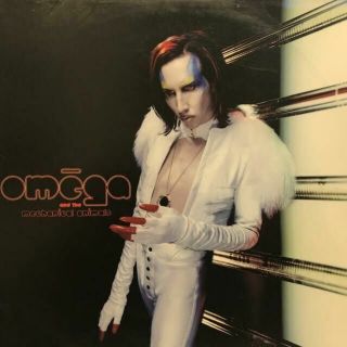 Marilyn Manson Omega And The Mechanical Amimals Lp Ex/nm Credit Sheet