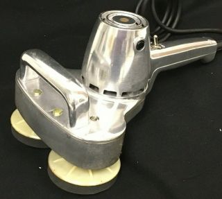 Vintage Cyclo Model 5 Dual - Head Orbital Polisher Stainless Cond (3)