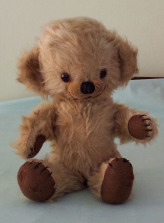 Vintage Merrythought Cheeky Teddy Bear Mohair Toy England