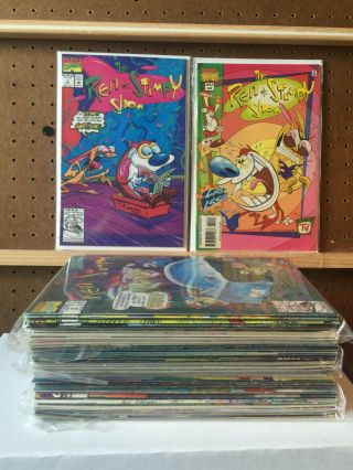 Ren & Stimpy 1 - 44 Complete Series 10 Specials Marvel 55 Comics 1992 - 1996