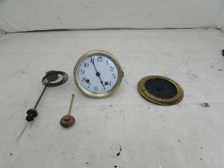 Antique Ansonia Clock Co.  York,  U.  S.  A Mantel Clock Movement 4.  25 "