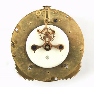 Ansonia Don Crystal Regulator Clock Open Escapement Movment Only @ 1890