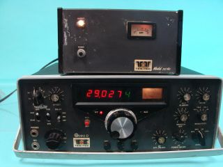 Vtg Ten - Tec Radio Transmitter Receiver Model 546 W/ Power Supply Model 252 Mo
