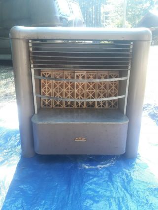 Vintage Dearborn Atlanta 40,  000 Btu Gas Heater Stove With 6 Grates No.  2