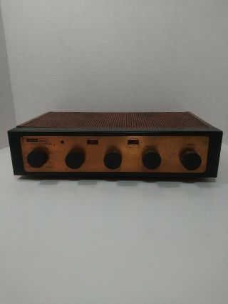 Vintage Harman Kardon Melody Ii A120 Mono Tube Amplifier