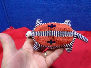 Native American Indian Beaded Fetishes Turtle 3