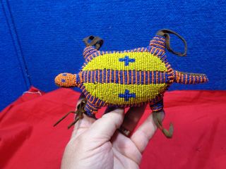 Native American Indian Beaded Fetishes Turtle 2