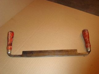 Antique Marshall Wells Northern King Draw Knife 10 Inch Blade