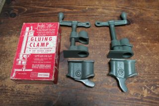 (2) Sears Craftsman Pipe Clamps,  3/4”,  Model 9 - 6674,  96674,  1 Box