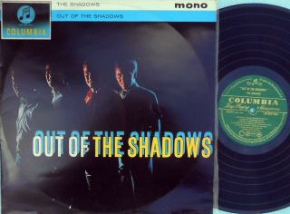 Shadows Orig Oz Lp Out Of The Shadows Ex ’62 Columbia Mono Instrumental Rock