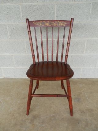 L Hitchcock Harvest Stenciled Side Chair