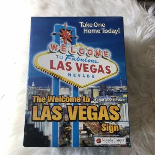 Welcome To Las Vegas Light Up Sign