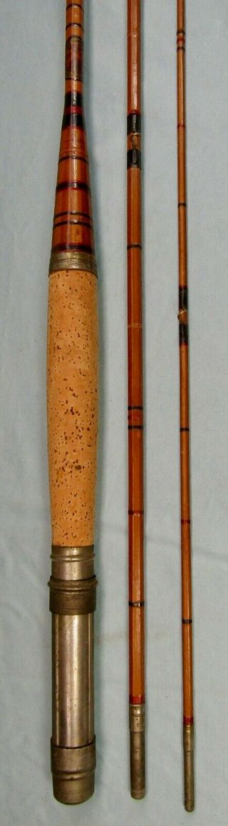 Abbey & Imbrie Bamboo Fly Rod,  Mortised Butt 9 