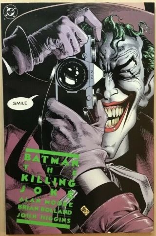 Batman The Killing Joke 1st Print 1988 Alan Moore Joker Batman Dceu Dc Comics