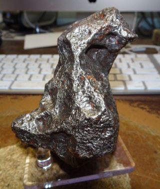 1230 GM.  CAMPO DEL CIELO METEORITE ;MUSEUM GRADE THE BEST THERE IS 2.  7,  LBS 2