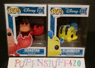 Funko Pop Disney Sebastian 236 & Flounder 237