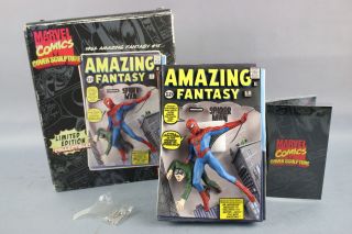 Marvel Comics 1962 Fantasy 15 Spider Man 3d Cover Sculpture 799/1500