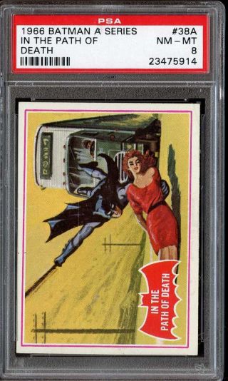 1966 Batman A Series 38a In The Path Of Death Psa 8 Ds5426