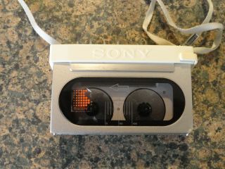 Sony Wm - 10 Walkman Vintage Tape Player Japan Made With Belt Clip,  Strap As - Is