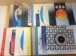 Set Of 25 X Seventies (1975) Single Records 7” 45rpm
