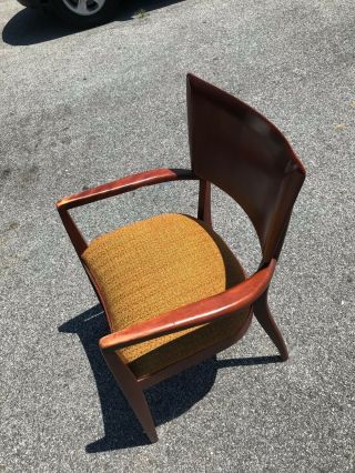 Heywood Wakefield MONTICELLO Captains Dining Chair Mid - Century Modern 3