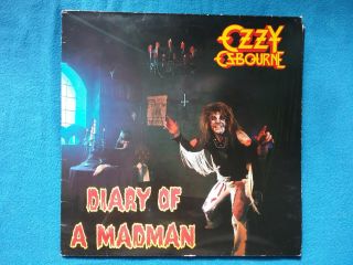 1 X Vinyl Album - Ozzy Osbourne - Diary Of A Madman (1981) Jet/lp 237