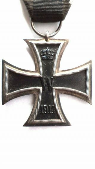 Imperial German Wwi Ww1 Iron Cross 2nd Class 1914 - 18 Medal