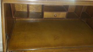 Antique Oak Secretary Desk by Jentique 2