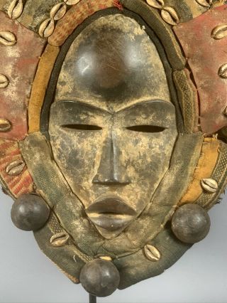 191111 - Old Tribal African Mask from the Dan Guere - Liberia. 3