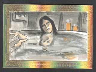 American Horror Story Season 1 Breygent Sketch Card By Dan Schaefer