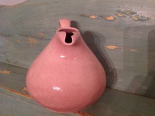 Vintage RUSSEL WRIGHT Modern Open Carafe Pitcher CORAL PINK mid century 2