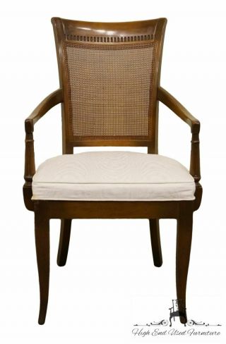 High End Italian Provincial Style Cane Back Dining Arm Chair 3000 - 36