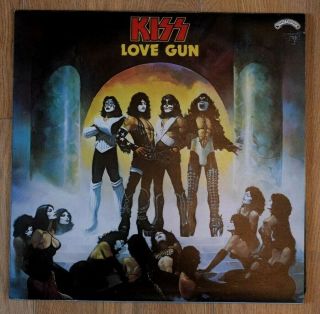 Kiss Love Gun Vinyl Lp 1977 Casablanca Uk Release Calh 2017 Ex/ex