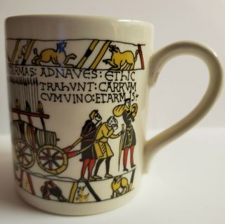 Mclaggan Smith Scotland La Tapisserie De Bayeux Coffee Tea Drink Mug Cup 8 Oz