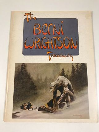 The Berni Wrightson Treasury By Berni Wrightson.  Omnibus Publishing 1975