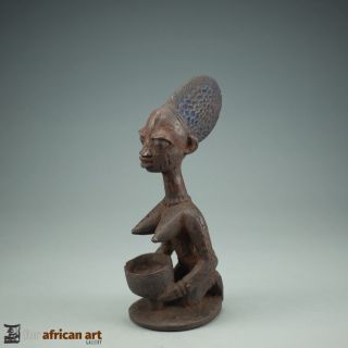 Yoruba Agere Ifa Bowl - Nigeria