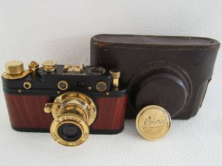 Leica Ii (d) Panzerkampf Wwii Vintage Russian 35mm Rangefinder Camera