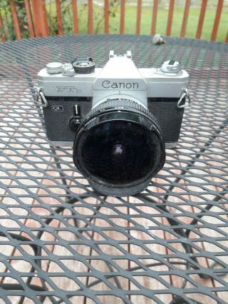 Vintage Canon Ftb Ql 35mm Film Camera Parts Only