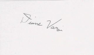 Diane Varsi (d.  1992) - Actress - Peyton Place/ Wild In The Streets - Autograph