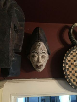 African Tribal Art Punu Okuyi Maiden Mask Gabon 2