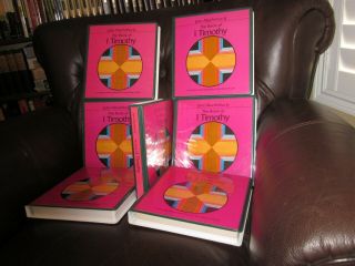 Vintage 1985 John Macarthur 77 Cassette Tapes 7 - Vol Complete 1 & 2 " Timothy " N33