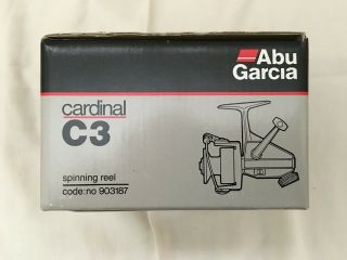NOS Abu Garcia Cardinal 3 Vintage Spinning Reel 3