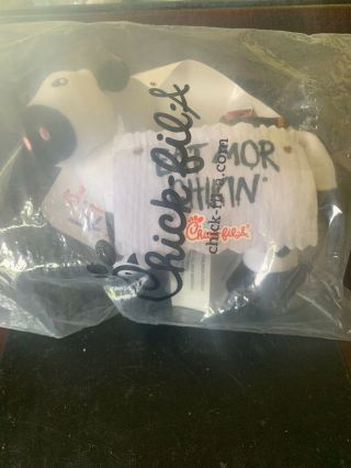 Chick - Fil - A Cow Plush Eat Mor Chikin In Package