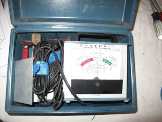 Vintage Car Heathkit Exhaust Gas Analyzer Ci 1080 W/ Instructions