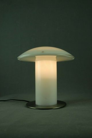 Peill & Putzler Glass Table Lamp Mod.  77246 Modernist Panton Eames 1970s 80s Era