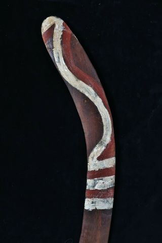 Large Old Aboriginal Central Desert Ceremonial Boomerang 81cm