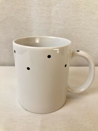 “short Subjects” - Frog Hidden Inside White Polka Dot Coffee Mug Cup