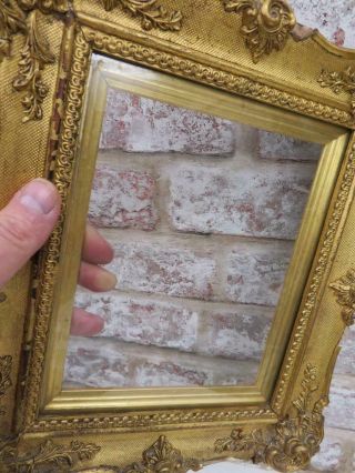 really old PICTURE FRAME antique fits 8 1/2 inch X 7 